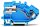 WAGO 1 Leiter N Trennklemme 784-613 10qmm blau