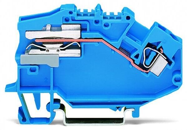 WAGO 1 Leiter N Trennklemme 781-613 4qmm blau