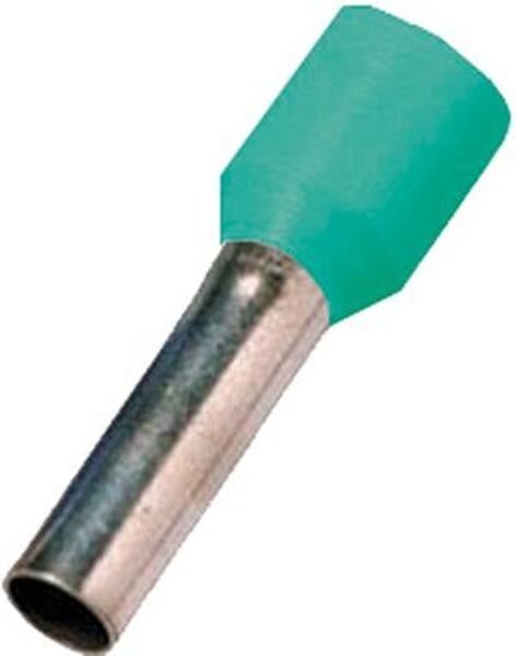 INTERCABLE Aderendh&uuml;lse ICIAE0348 0,34qmm 8mm verzinnt t&uuml;rkis