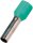 INTERCABLE Aderendh&uuml;lse ICIAE0348 0,34qmm 8mm verzinnt t&uuml;rkis
