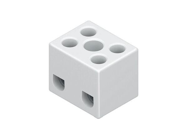 KLEINHUIS Anschlussklemme 128G Porzellan 2,5qmm 3polig