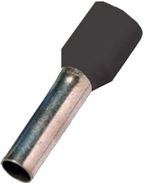 INTERCABLE Aderendh&uuml;lse ICIAE1510 Teil 4 &nbsp; 1,5qmm 10mm schwarz