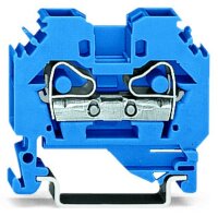 WAGO Durchgangsklemme 2-Leiter 282-104 6qmm blau