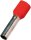 INTERCABLE Aderendh&uuml;lse ICIAE18 1qmm 8 mm L&auml;nge verzinnt rot