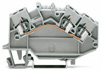 WAGO Durchgangsklemme 3-Leiter 780-631 2,5qmm grau