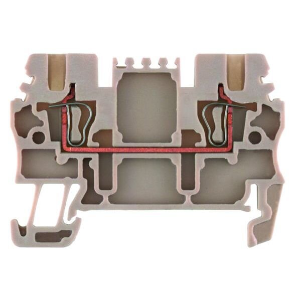 WEIDMUELLER Durchgangs-Reihenklemme ZDU 1.5 beige