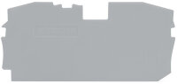 WAGO Abschluss-/Zwischenplatte 2016-1291 TOPJOB S grau