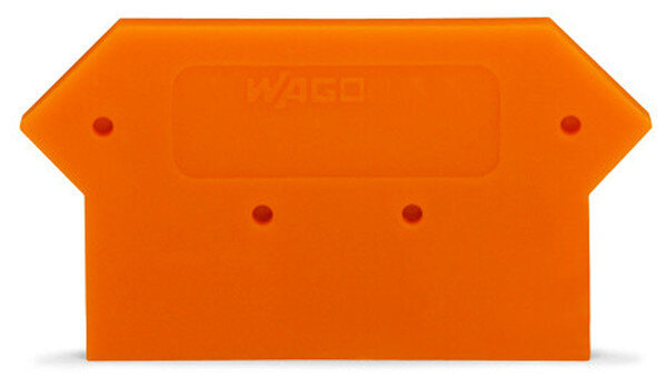 WAGO Abschluss-/Zwischenplatte 282-317 orange