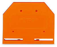 WAGO Abschlussplatte u. Zwischenplatte 280-302 orange
