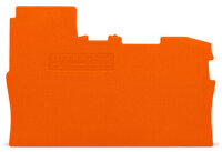 WAGO Abschlussplatte u. Zwischenplatte 2002-7192 orange